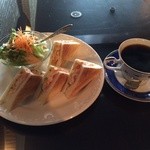 Cafe Brasserie Jardin De Ran Brasserie - サンドイッチ・モーニング400円（税込）