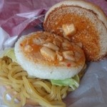 ロッテリア - 蒙古タンメン＆定食バーガー。オープン‼