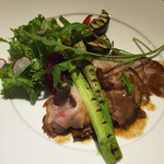 2Leoni - メイン料理②千葉県産 林ポークのアリスタ風ロースト　2015.05