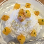 カフェ チルコリーノ - アイドルタイムのみ提供。氷まで完全自家製、スペシャリテかき氷☆2015,05,30