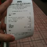 ピッツェリア ブラチェリア チェザリ - 