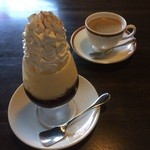 珈琲屋らんぷ - 「コーヒーゼリー」とブレンド