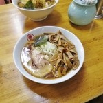 丸幸 - 再訪：メンマラーメン