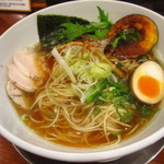 暁 製麺 - 嫁さんの魚介だしらぁ麺