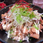 暁 製麺 - チャーシュー丼