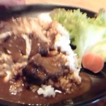 カフェ ド トロン - ビーフごろごろのカレー