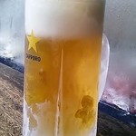 大倉山もつ肉店 - 1杯目 キンキン生大ビール