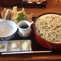 そば会席 立会川 吉田家 - 天せいろ