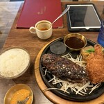 Sumibi Hamburger steak Nikuyaki Tei