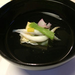 山木館 - 2015/5/☆  白魚〜〜お吸い物