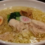 青森シャモロック塩鶏中華@￥730＋大盛り￥100