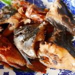 魚山人 - 黒鯛？とアラカブの煮物。
