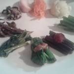 山菜盛り合わせ