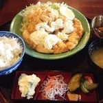 高盛食堂 - チキン南蛮定食　650円