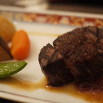 豊平館 宴会部 - 道産牛フィレ肉の昆布仕込みステーキ