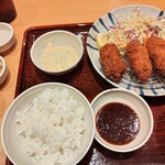 やよい軒 - 料理写真:カキフライ定食
