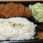 とんかつ 新宿さぼてん - 三元豚のロースカツ弁当  大盛り