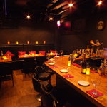 Dining Bar HANABI - 小・中団体様の貸切にちょうどいい大きさの空間です。