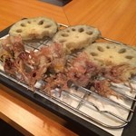 呑み処 漁師のGORO - 加賀レンコンとホタルイカ201504