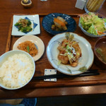野菜カフェ Honfleur - 宮崎県産地鳥のしょうが焼き
