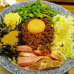 ラーメン燈郎 - 台湾汁なし油そば（ミニ）　７３０円