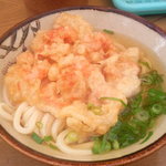 釜上げうどん(小)＋海老かき揚げ