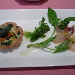 レストラン　ジャンティ - 野菜サラダ、キッシュ