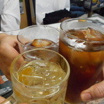 新横浜機関区 - 念願かなって！乾杯♪