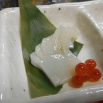 新横浜機関区 - 烏賊刺しいくら添え