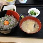 大洗町漁協　かあちゃんの店 - 生しらす丼定食