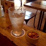 cafe nico - 自家製フルーツ酒♪イチゴ×ソーダ