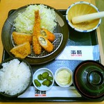 楽膳 - 楽膳とんかつ定食