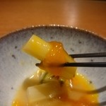 こふく - 会津産白アスパラガス。リフト(^-^)/