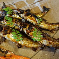 飴源 - 鮎の飴焼き