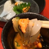 おたる政寿司 銀座 - 漁師風いかそうめん