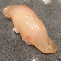 築地青空三代目  銀座三越 - ①鯛の昆布締め