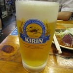 やいろ亭 - 2015年の生ビール500円