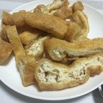 白川とうふ店 - 揚げ（軽く焼いてもらいました）