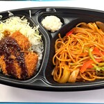 ほっかほっか亭 - 料理写真:チキンカツナポリタン 590円