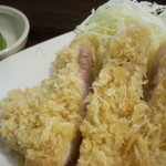 成蔵 - とんかつアップ