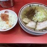 中華そば専門 田中そば店 - 料理写真:中華そばと明太子ご飯