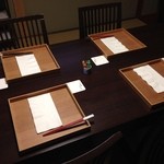 しのはら - クリストフルの箸が使われています