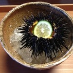 しのはら - 八戸の紫雲丹と伊勢海老