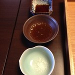 しのはら - 醤油・ポン酢・塩