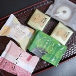 御菓子庵 田子の月 - 料理写真:5種6個