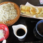 心蕎人さくら - 穴子天せいろ