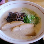 博多ラーメン みつぼし - 博多らーめんのアップ