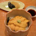 日本料理 たかむら - なんとか蝶子のウニ丼・・。