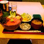 ファミリーレスト樹の実Ⅱ - ネギトロ丼定食