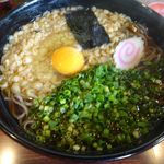 にし川 - たぬきそば